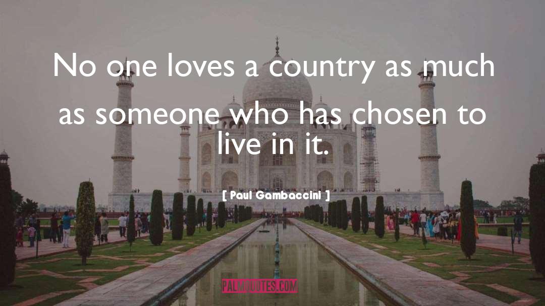 One Love quotes by Paul Gambaccini