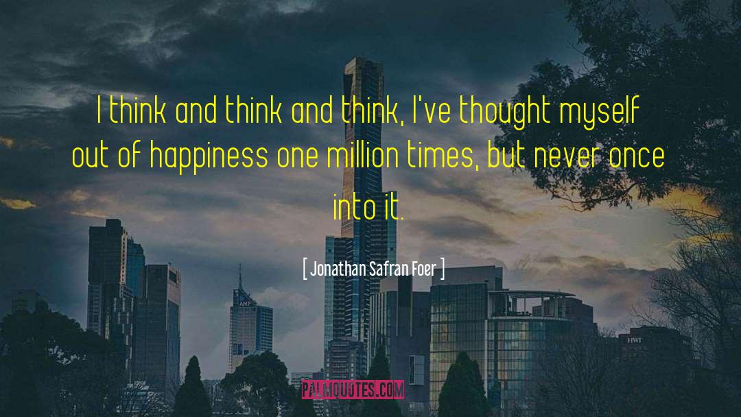 One Million quotes by Jonathan Safran Foer
