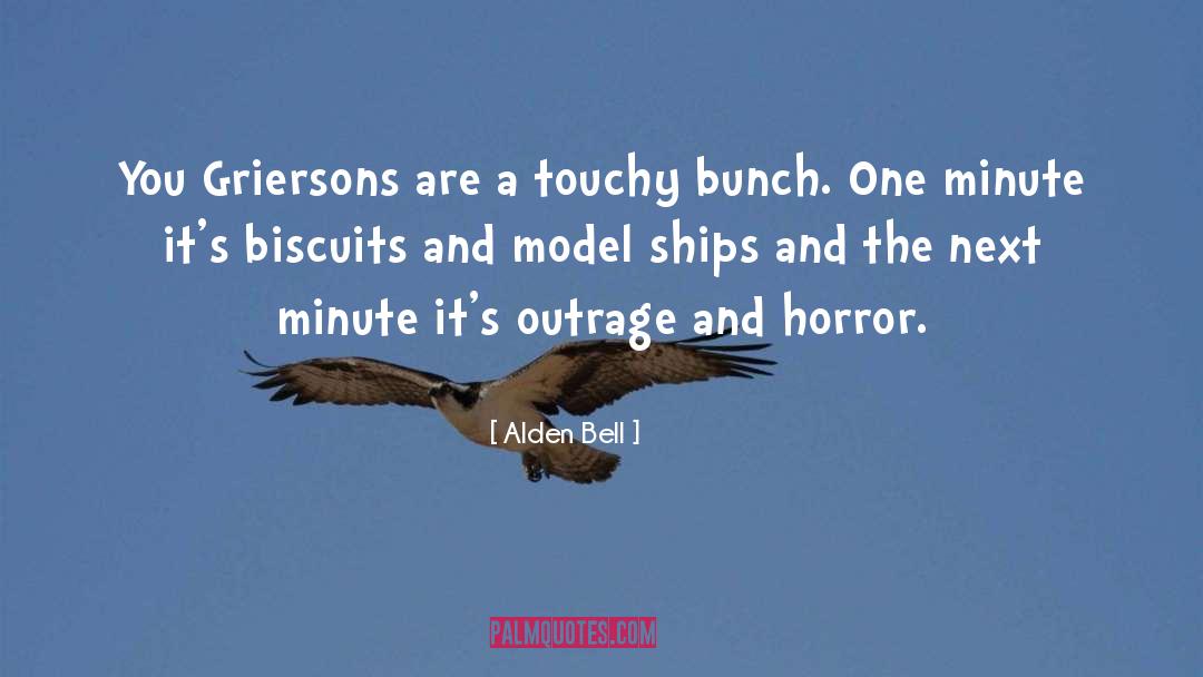 One Minute quotes by Alden Bell