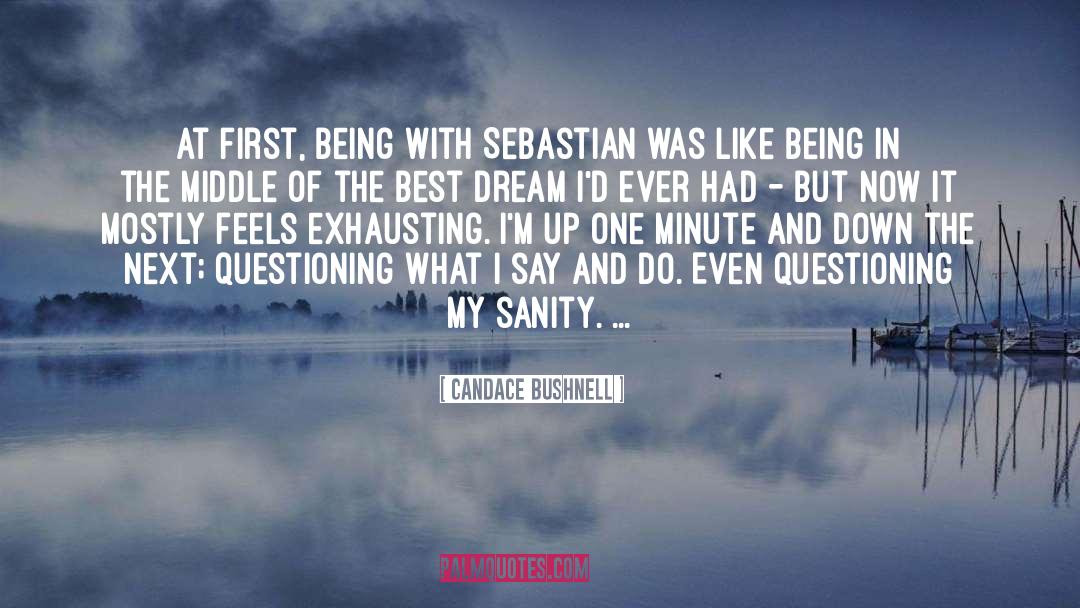 One Minute quotes by Candace Bushnell
