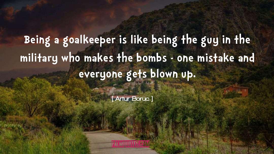 One Mistake quotes by Artur Boruc