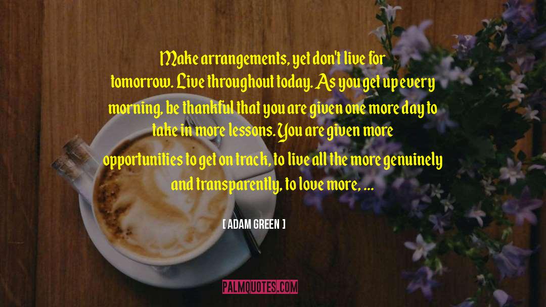 One More Day quotes by Adam Green