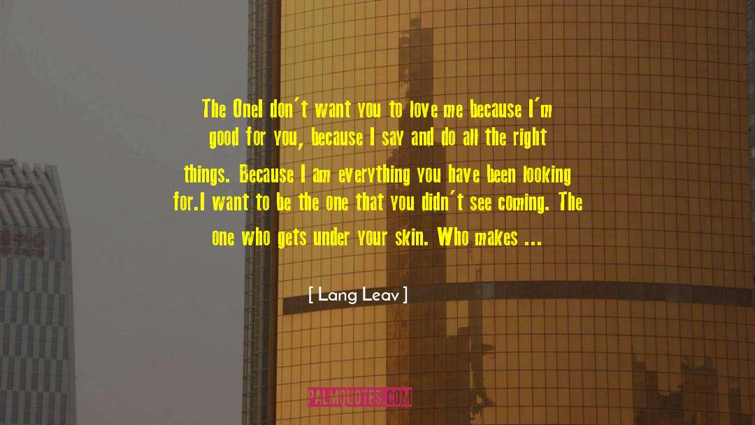 One Night More quotes by Lang Leav