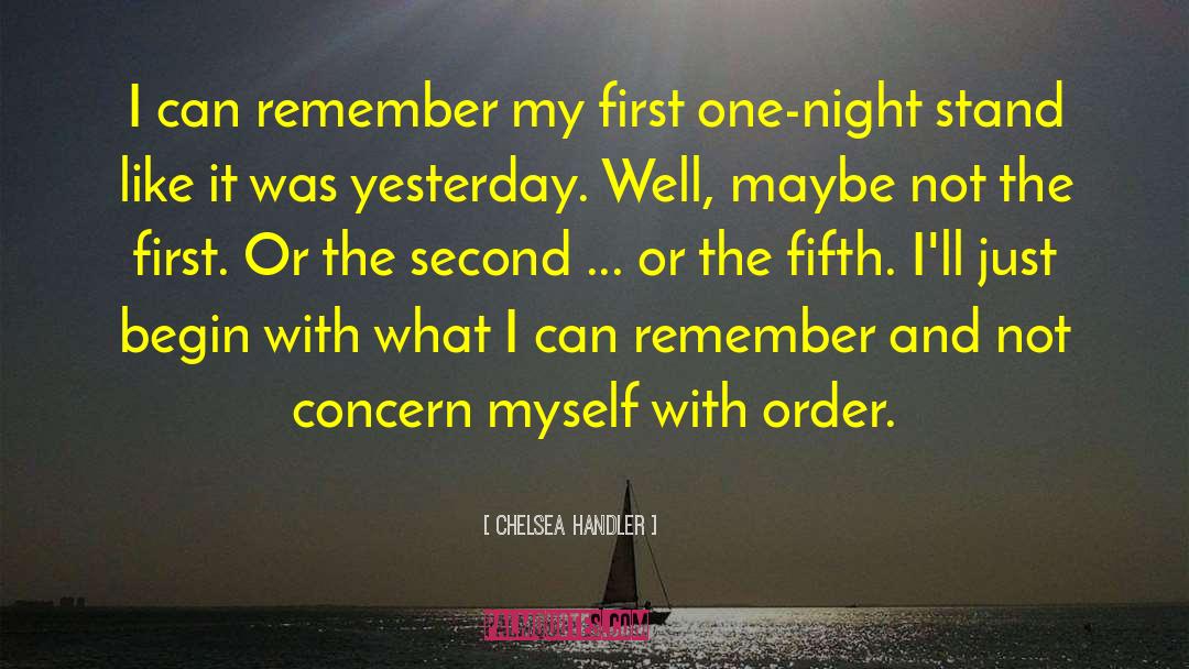 One Night Stand quotes by Chelsea Handler