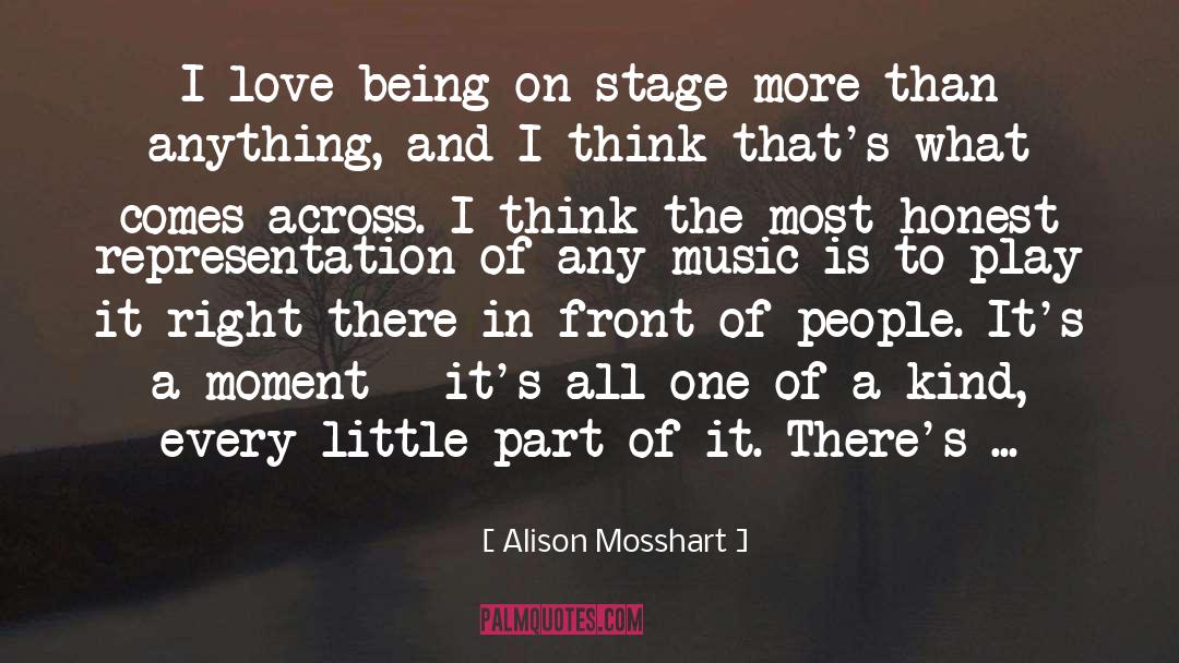 One Of A Kind quotes by Alison Mosshart