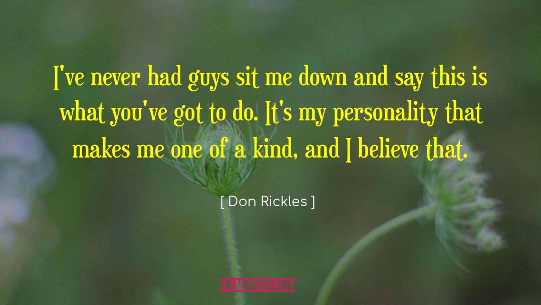 One Of A Kind quotes by Don Rickles