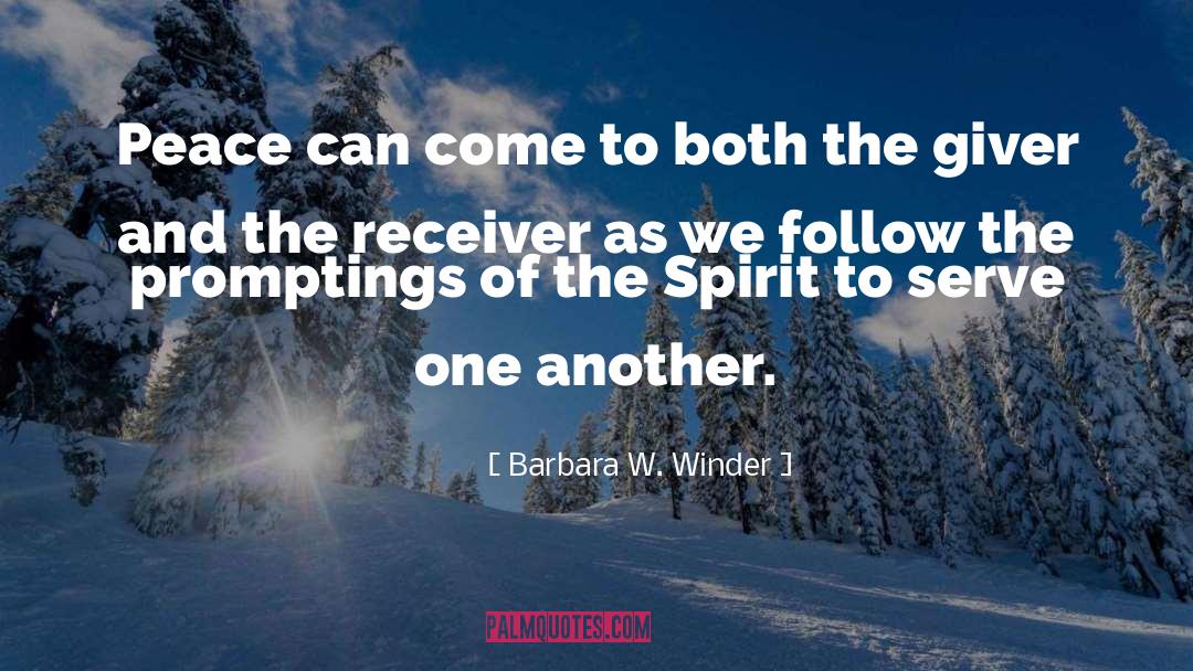 One Of The Hottest quotes by Barbara W. Winder