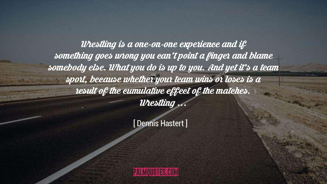 One On One quotes by Dennis Hastert