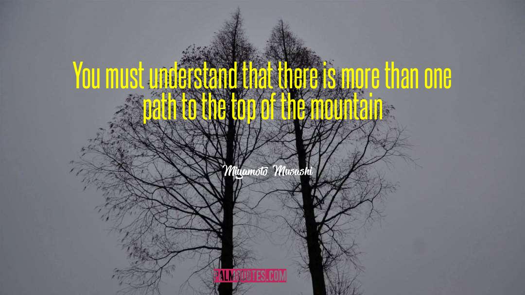 One Path quotes by Miyamoto Musashi