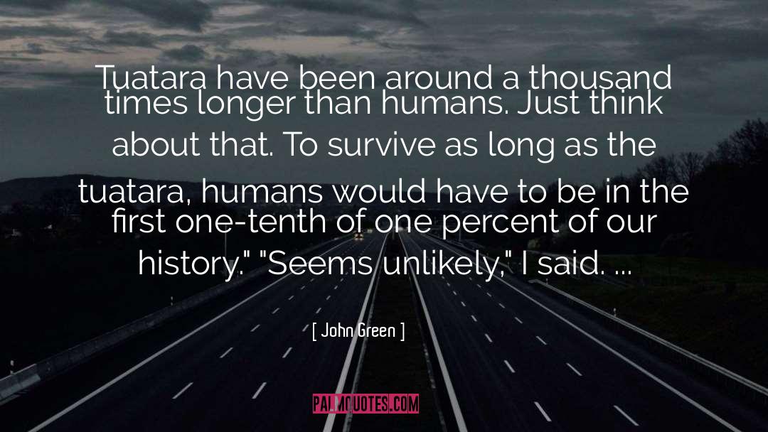 One Percent quotes by John Green