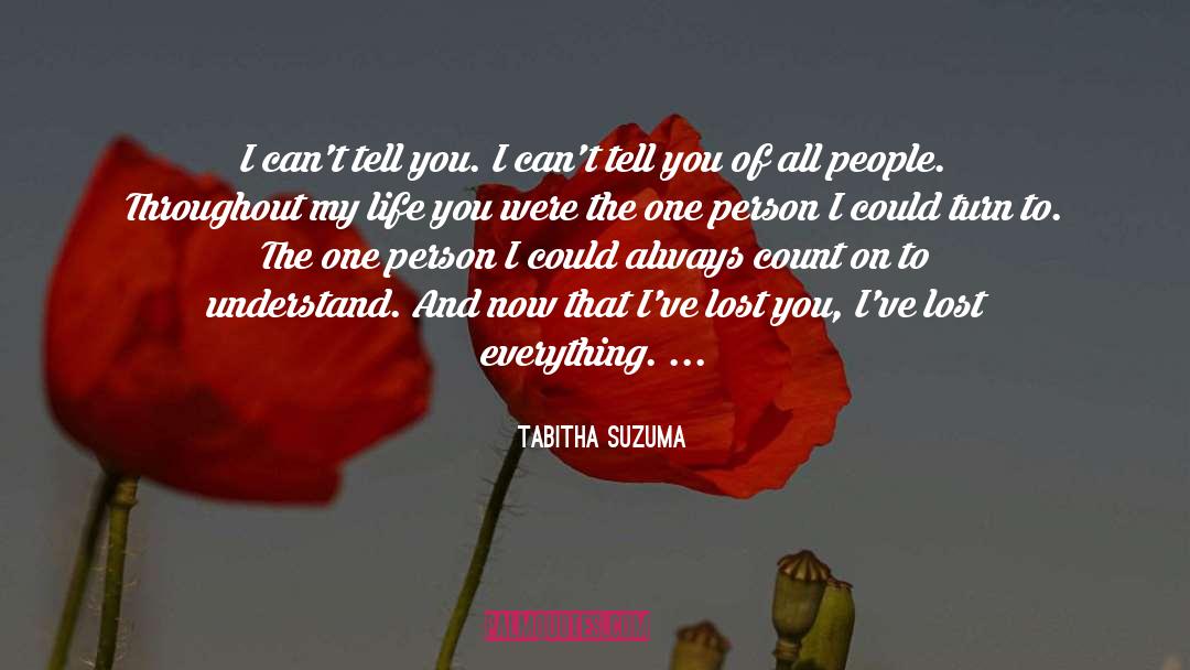 One Person quotes by Tabitha Suzuma