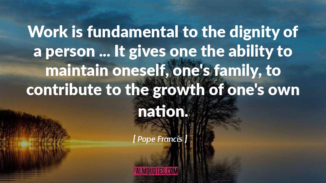 One Persons Impact quotes by Pope Francis