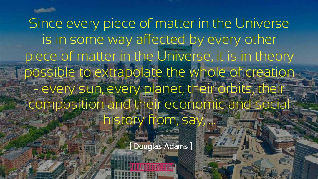 One Planet Earth quotes by Douglas Adams