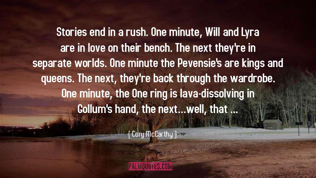 One Ring quotes by Cory McCarthy