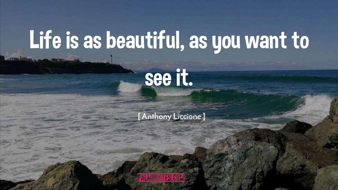 One S Perception quotes by Anthony Liccione