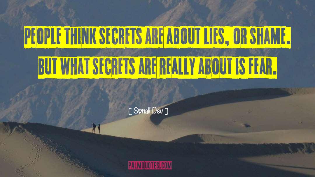 One Secrets quotes by Sonali Dev