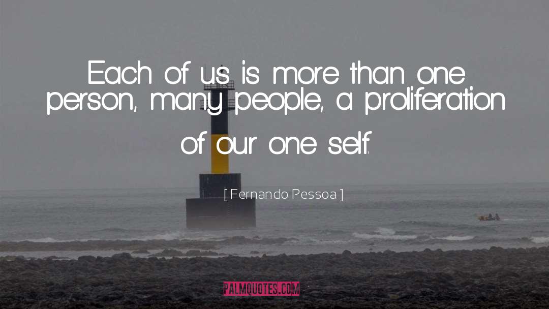 One Self quotes by Fernando Pessoa