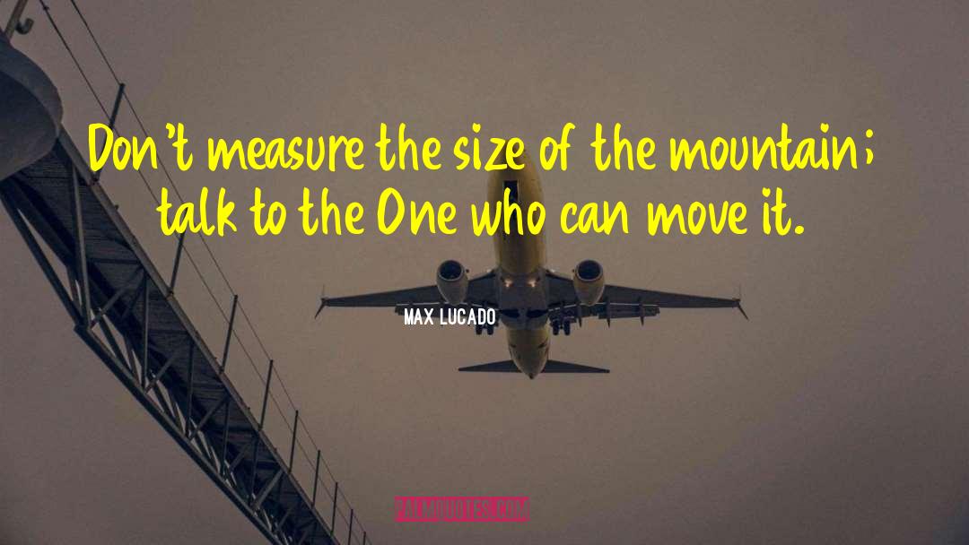 One Size Fit All quotes by Max Lucado