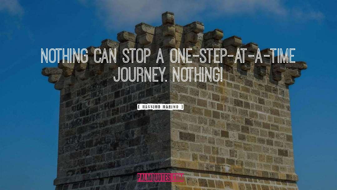 One Step At A Time quotes by Massimo Marino