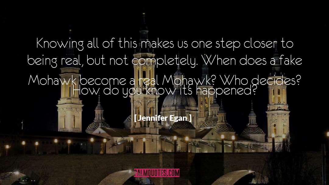 One Step Closer To Success quotes by Jennifer Egan