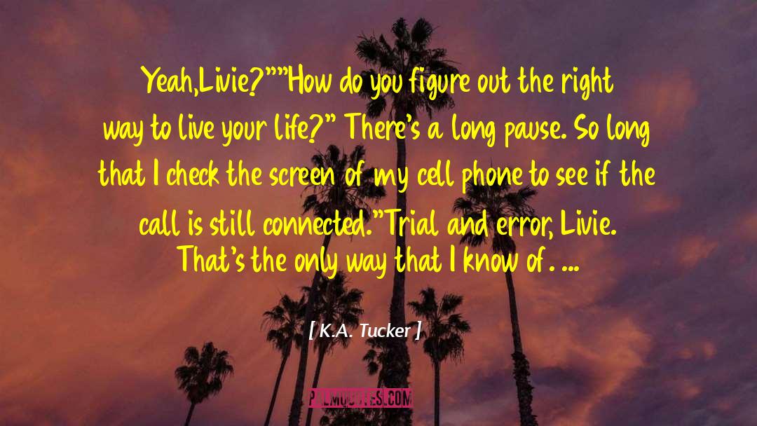 One Tiny Lie quotes by K.A. Tucker