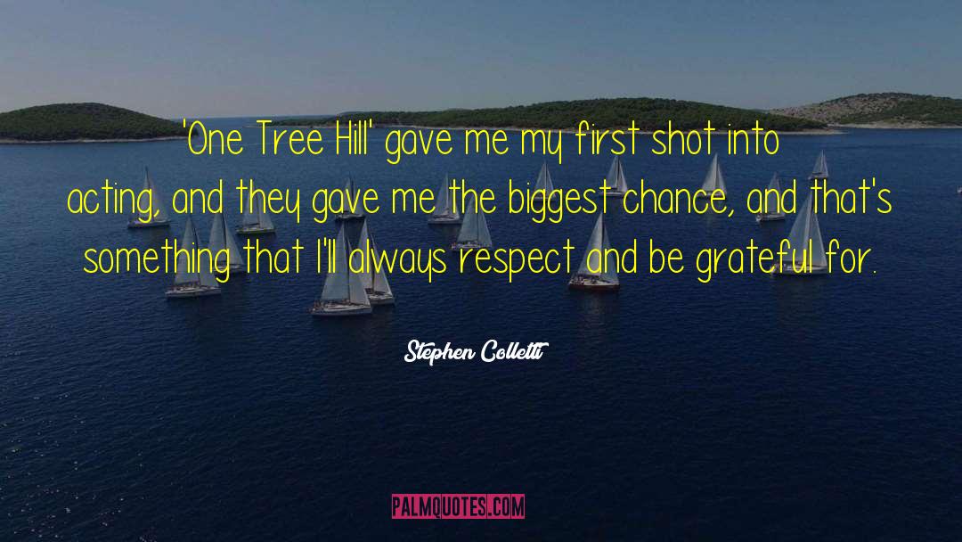 One Tree Hill Death quotes by Stephen Colletti