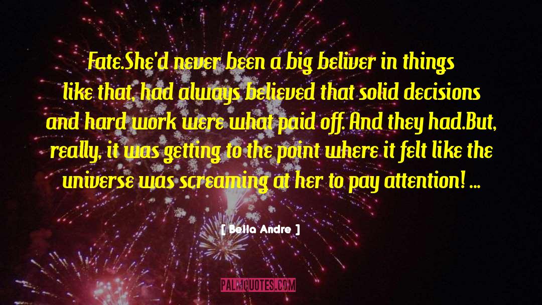 One Universe quotes by Bella Andre