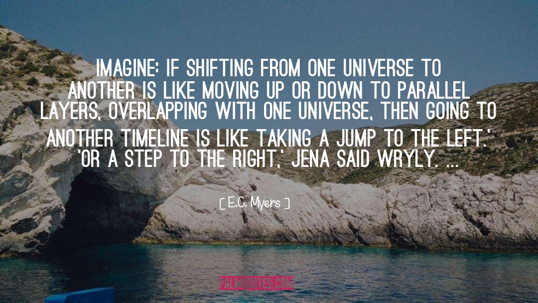 One Universe quotes by E.C. Myers