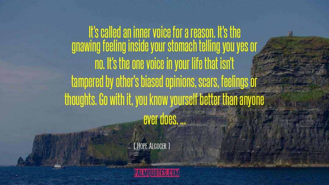 One Voice quotes by Hope Alcocer