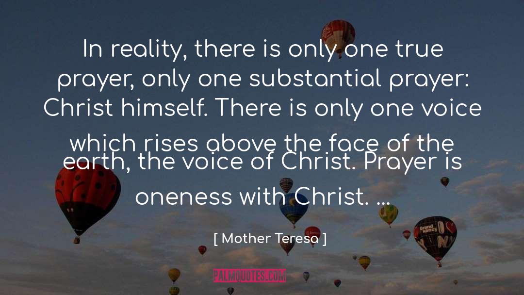 One Voice quotes by Mother Teresa