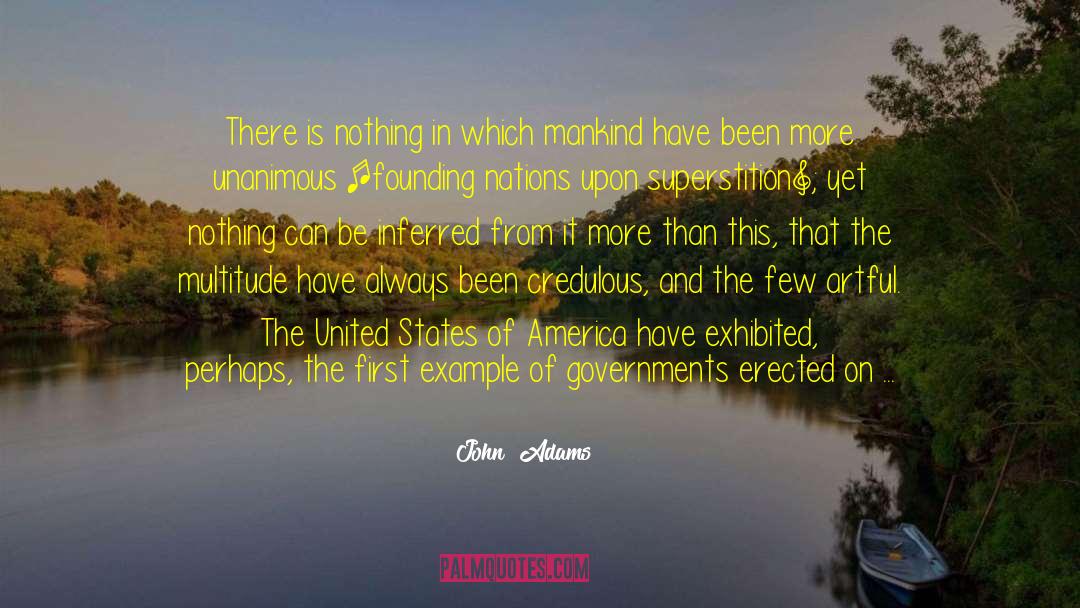 One With Nature quotes by John  Adams