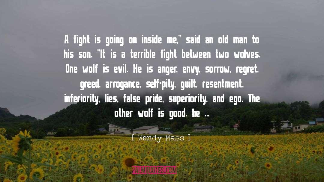 One Wolf quotes by Wendy Mass