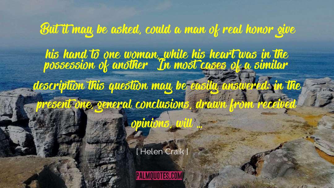 One Woman quotes by Helen Craik
