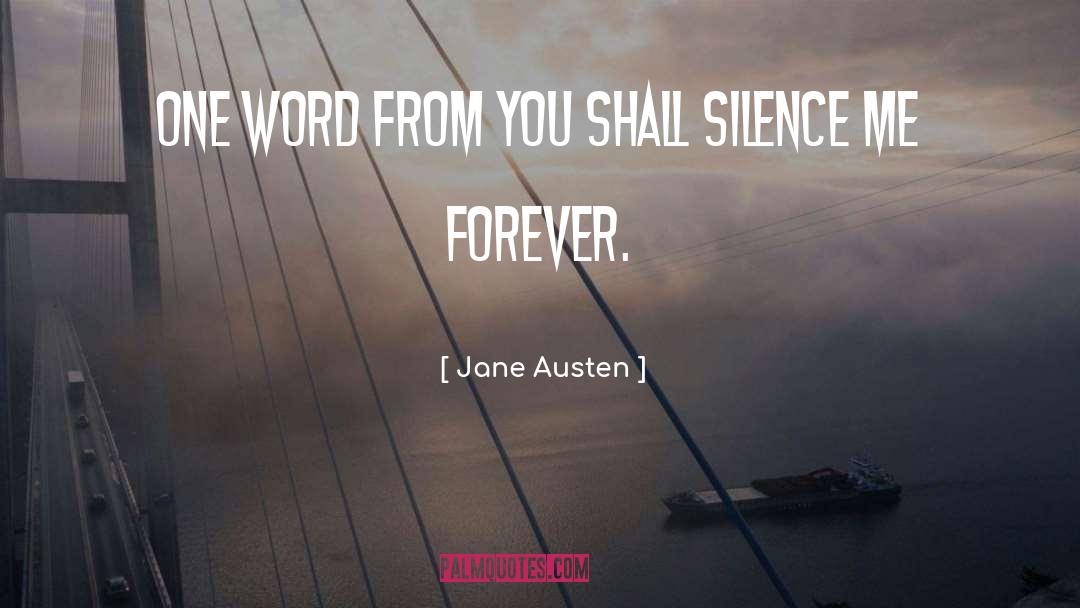 One Word quotes by Jane Austen