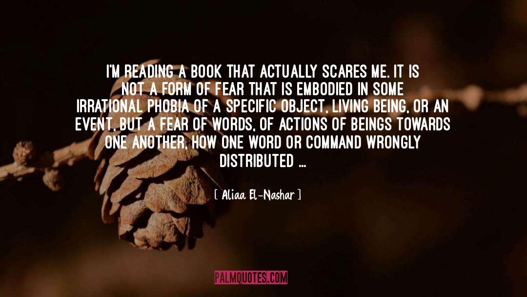 One Word quotes by Aliaa El-Nashar