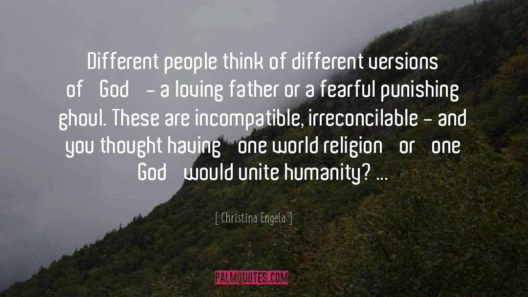One World Religion quotes by Christina Engela
