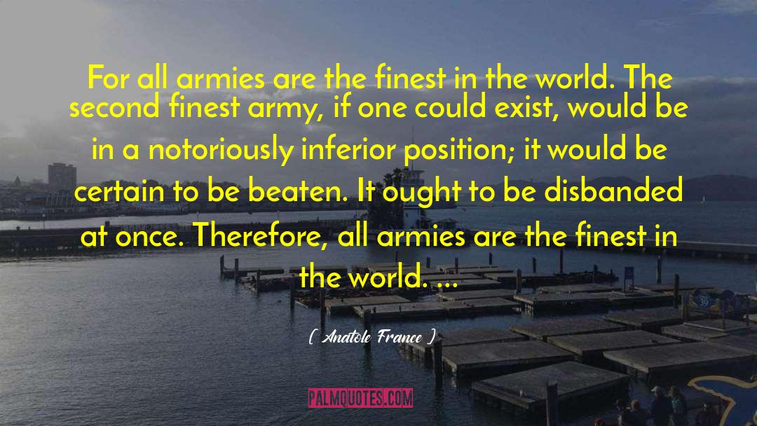 One World Religion quotes by Anatole France