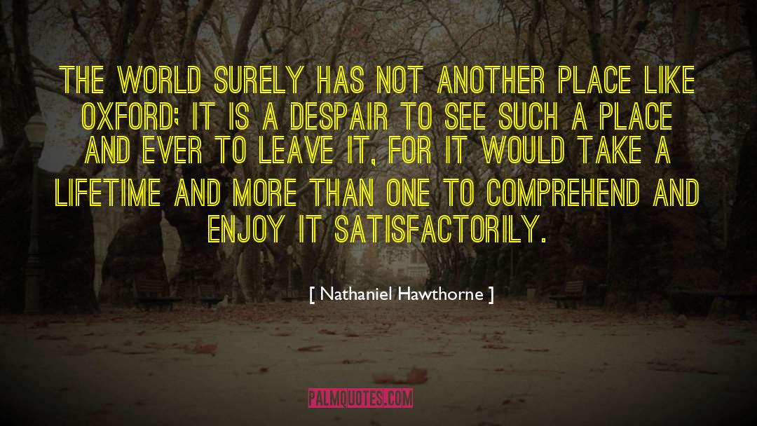 One World Religion quotes by Nathaniel Hawthorne