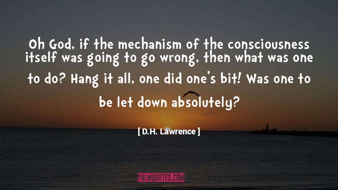One Wrong Move quotes by D.H. Lawrence
