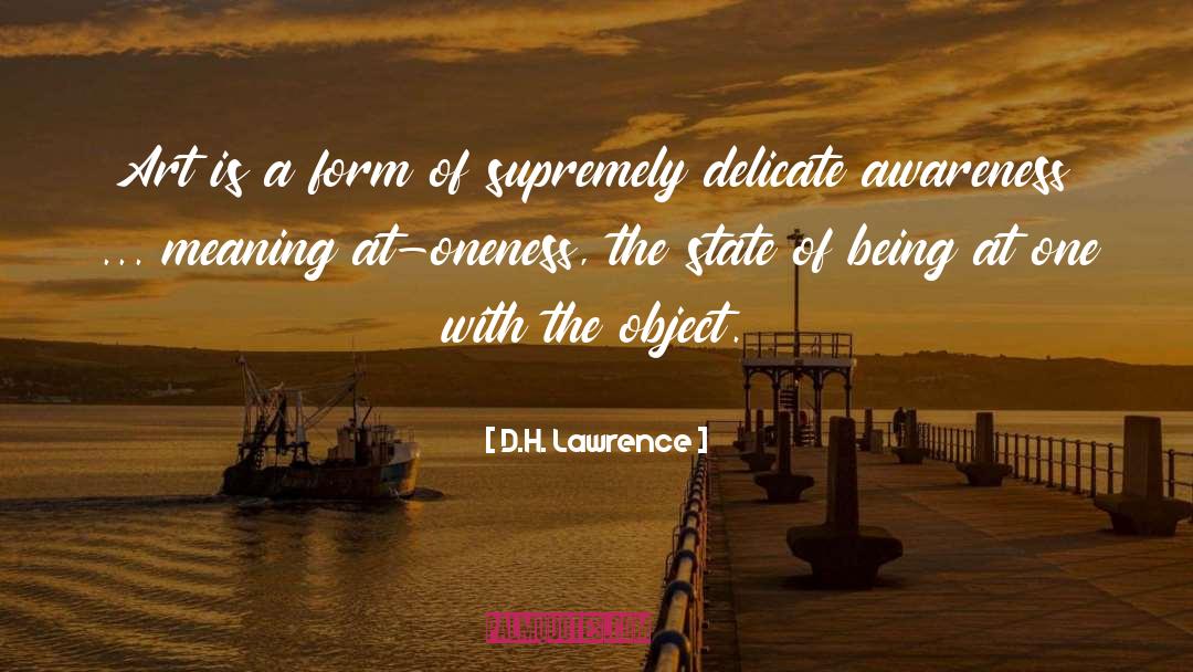 Oneness Awareness quotes by D.H. Lawrence