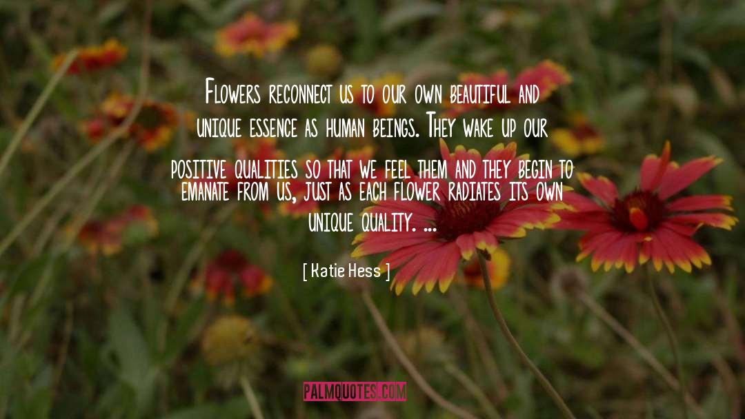 Oneness Flowers quotes by Katie Hess