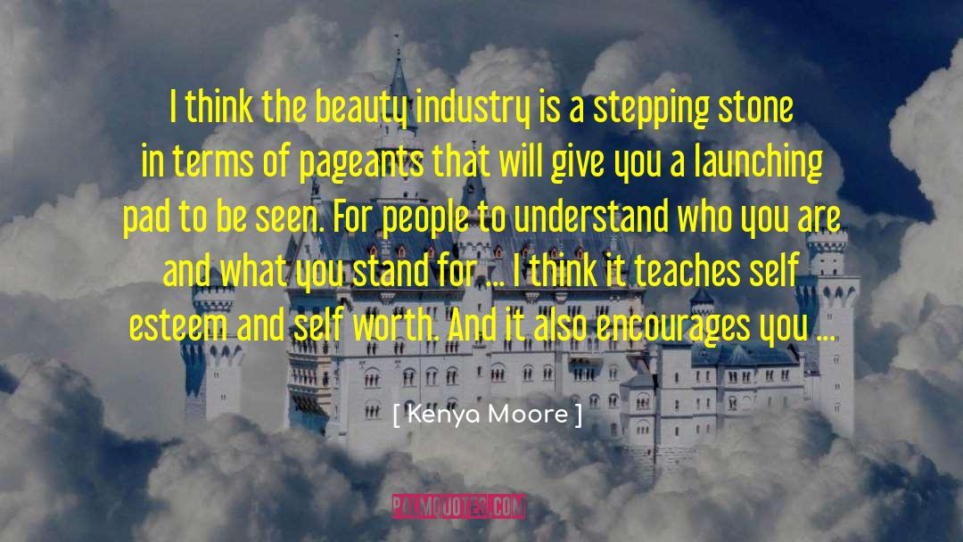 Ones Worth quotes by Kenya Moore