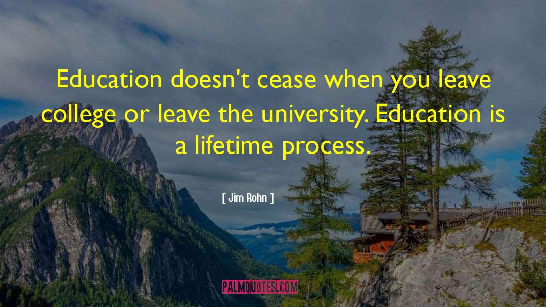 Ongoing Education quotes by Jim Rohn
