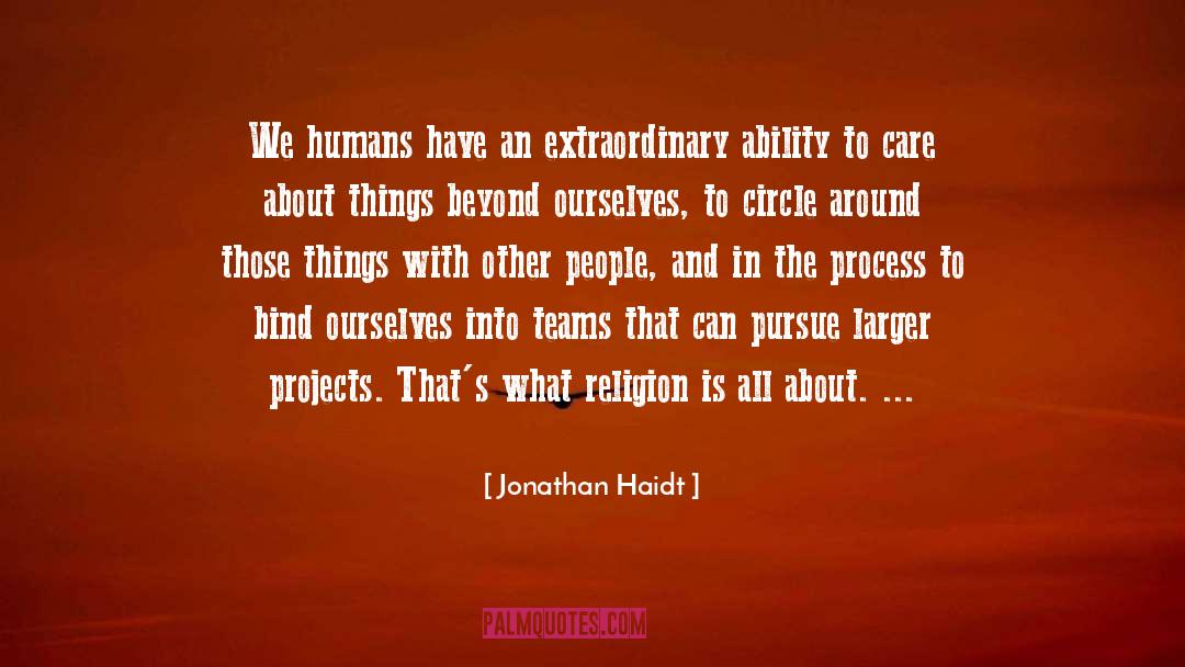 Ongoing Projects In Bangalore quotes by Jonathan Haidt