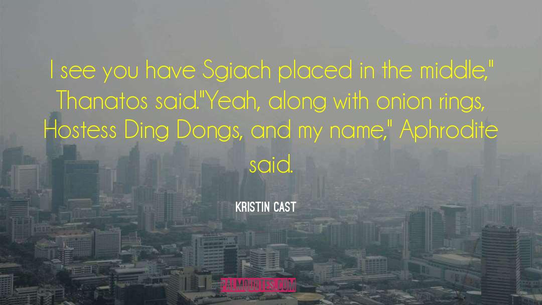 Onion quotes by Kristin Cast
