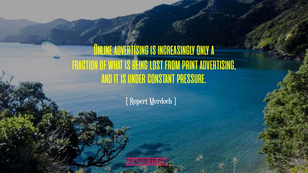 Online Advertising quotes by Rupert Murdoch