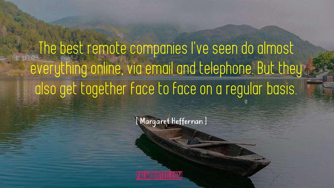 Online Advertising quotes by Margaret Heffernan