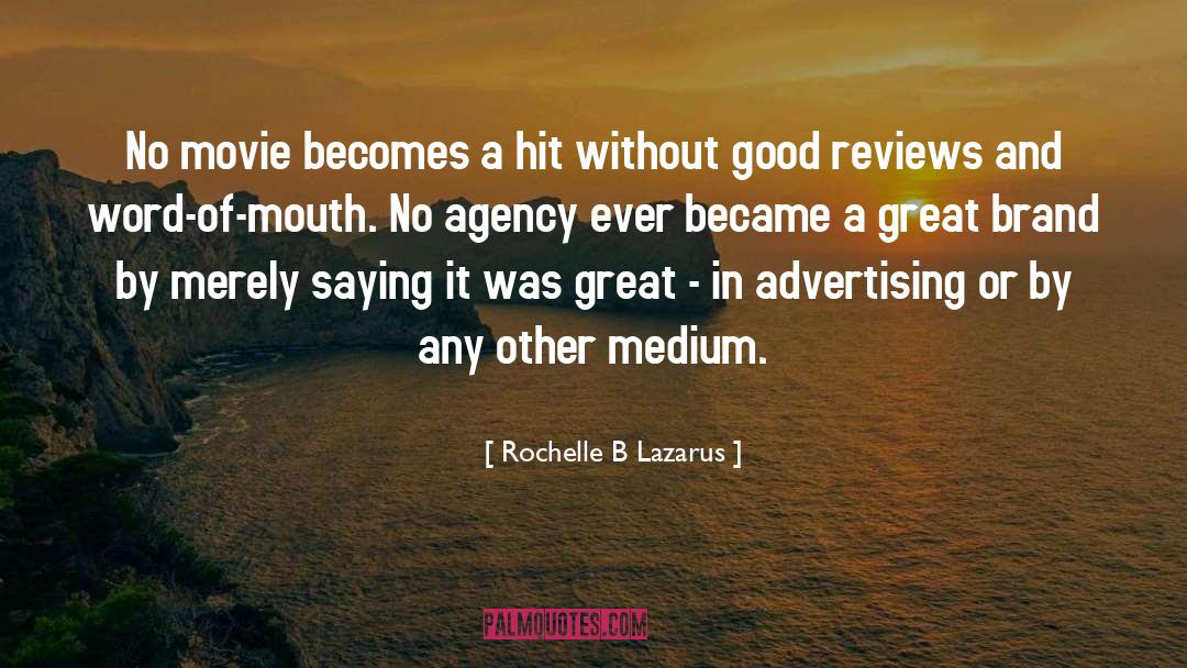 Online Advertising quotes by Rochelle B Lazarus