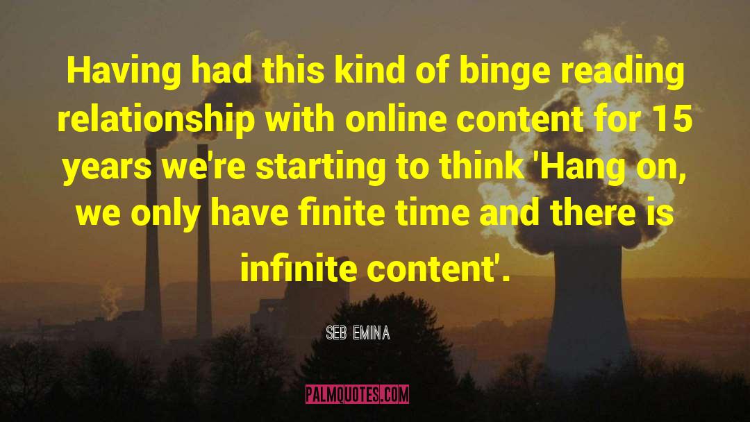 Online Content quotes by Seb Emina