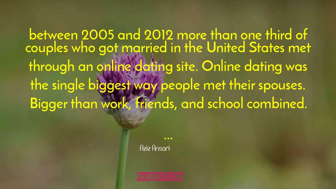Online Dating quotes by Aziz Ansari